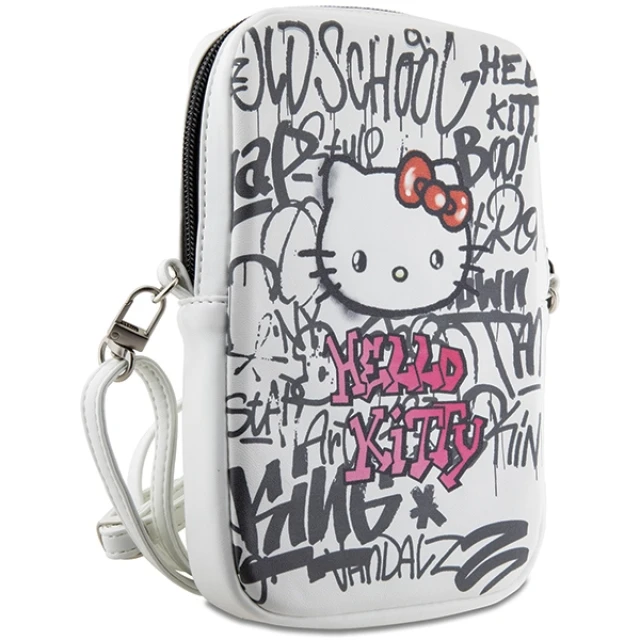 Сумка Hello Kitty Graffiti Kitty Head White (Hel000123-0)
