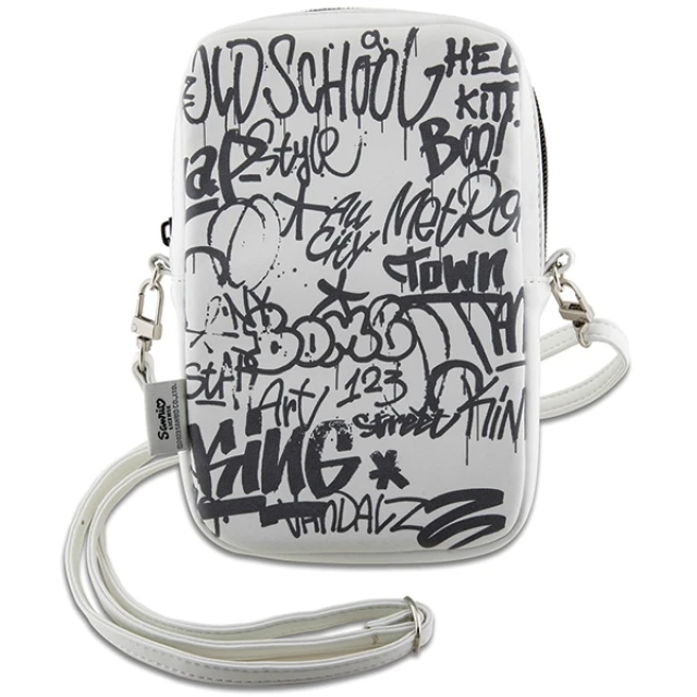 Сумка Hello Kitty Graffiti Kitty Head White (Hel000123-0)