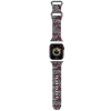 Ремінець Hello Kitty Silicone Bows & Stripes для Apple Watch 42 (10 series) | 41 | 40 | 38 mm Black (Hel000050-0)