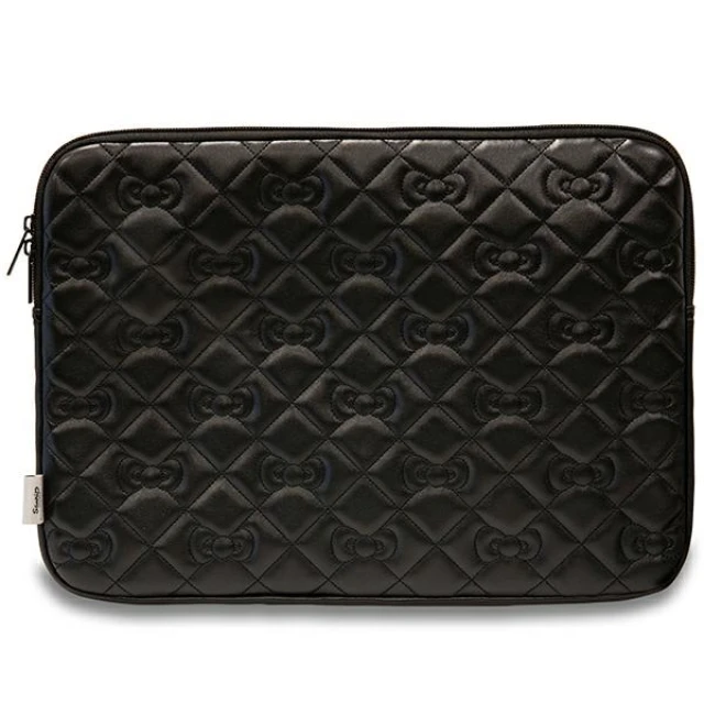 Чохол-папка для ноутбука Hello Kitty Sleeve Zip PU Quilted Bows 14 inch Black (HKCSZPEKHBPK)