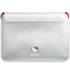 Чохол-папка для ноутбука Hello Kitty Sleeve PU Metal Logo 14 inch Silver (HKCS14PGHDLMS)