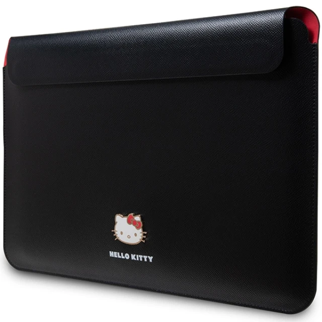 Чохол-папка для ноутбука Hello Kitty Sleeve PU Metal Logo 14 inch Black (HKCS14PGHDLMK)