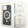 Чохол Guess IML 4G для iPhone 15 Black with MagSafe (GUHMP15SH4STK)