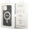 Чохол Guess 4G для iPhone 15 Plus | 14 Plus Black with MagSafe (GUHMP15MH4STK)