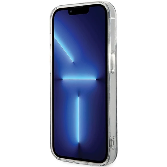 Чохол Guess IML 4G для iPhone 15 Pro Black with MagSafe (GUHMP15LH4STK)