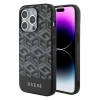 Чохол Guess GCube Stripes для iPhone 15 Pro Max Black with MagSafe (GUHMP15XHGCFSEK)