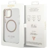 Чохол Guess Metal Outline для iPhone 15 Plus Gold with MagSafe (GUHMP15MHTRMD)