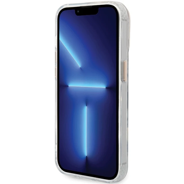 Чохол Guess Metal Outline для iPhone 15 Pro Max Gold with MagSafe (GUHMP15XHTRMD)