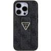 Чохол Guess Grip Stand 4G Triangle Strass для iPhone 15 Pro Black (GUHCP15LPGS4TDK)