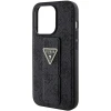 Чохол Guess Grip Stand 4G Triangle Strass для iPhone 15 Pro Black (GUHCP15LPGS4TDK)