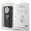 Чохол Guess Grip Stand 4G Triangle Strass для iPhone 15 Pro Black (GUHCP15LPGS4TDK)