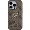 Чохол Guess Grip Stand 4G Triangle Strass для iPhone 15 Pro Max Brown (GUHCP15XPGS4TDW)