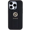Чохол Guess Grip Stand 4G Saffiano Strass для iPhone 15 Pro Max Black (GUHCP15XPGSSADK)