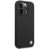 Чохол BMW Silicone Metal Logo для iPhone 15 Pro Black (BMHCP15LSILBK)