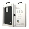 Чохол BMW Silicone Metal Logo для iPhone 15 Pro Black (BMHCP15LSILBK)