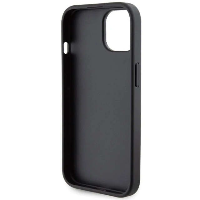 Чохол Ferrari Grip Stand для iPhone 15 Black (FEHCP15SGSPSIK)