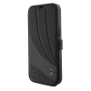 Чохол-книжка Mercedes Leather Wave Pattern для iPhone 15 Pro Black (MEBKP15L8ROLK)