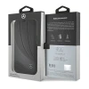 Чохол-книжка Mercedes Leather Wave Pattern для iPhone 15 Pro Black (MEBKP15L8ROLK)