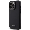 Чохол Tumi Leather Balistic Pattern для iPhone 15 Pro Black (TUHMP15LRBAK)