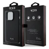 Чохол Tumi Leather Balistic Pattern для iPhone 15 Pro Black (TUHMP15LRBAK)