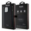Чехол Tumi Leather Balistic Pattern для iPhone 15 Pro Max Black (TUHMP15XRBAK)