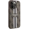 Чохол Guess 4G Printed Stripes для iPhone 15 Pro Brown with MagSafe (GUHMP15LP4RPSW)