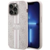 Чохол Guess 4G Printed Stripes для iPhone 15 Pro Pink with MagSafe (GUHMP15LP4RPSP)