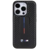 Чохол BMW Grip Stand Smooth & Carbon для iPhone 15 Pro Black (BMHCP15LGSPCCK)