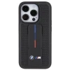 Чохол BMW Grip Stand Smooth & Perforated для iPhone 15 Pro Black (BMHCP15LGSPPRK)