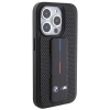 Чохол BMW Grip Stand Smooth & Perforated для iPhone 15 Pro Black (BMHCP15LGSPPRK)