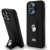 Чохол Karl Lagerfeld Gripstand Saffiano Choupette Pins для iPhone 13 Pro Max Black (KLHCP13XGSACHPK)