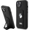 Чохол Karl Lagerfeld Gripstand Saffiano Choupette Pins для iPhone 15 Black (KLHCP15SGSACHPK)