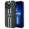 Чохол Guess 4G Printed Stripes для iPhone 15 Pro Max Black with MagSafe (GUHMP15XP4RPSK)