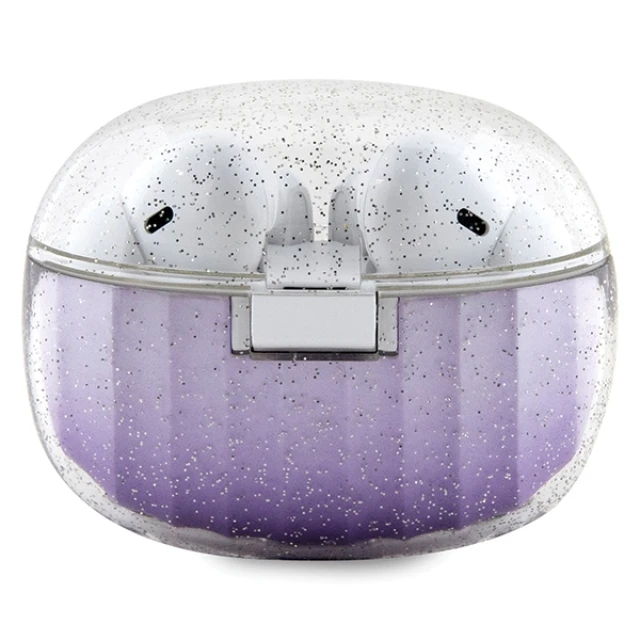 Бездротові навушники Guess Glitter Gradient Purple (GUTWSHDGKEEU)