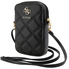 Сумка Guess 4G Triangle Metal Logo Wallet Zipper Pouch Black (GUWBZPSQSSGK)