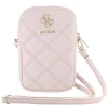 Сумка Guess 4G Triangle Metal Logo Wallet Zipper Pouch Pink (GUWBZPSQSSGP)