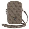 Сумка Guess 4G Triangle Metal Logo Wallet Zipper Pouch Brown (GUWBZP4GFTSW)