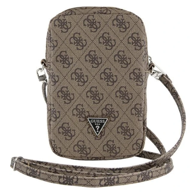 Сумка Guess 4G Triangle Metal Logo Wallet Zipper Pouch Brown (GUWBZP4GFTSW)