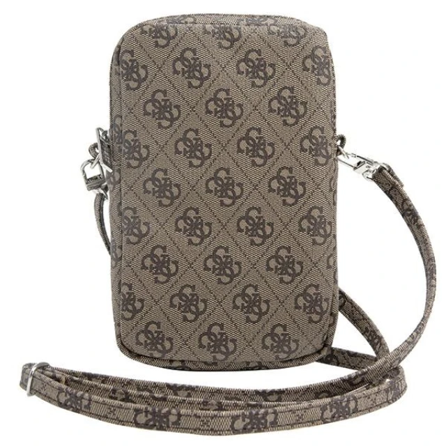 Сумка Guess 4G Triangle Metal Logo Wallet Zipper Pouch Brown (GUWBZP4GFTSW)
