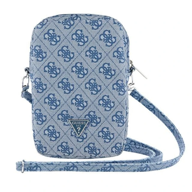 Сумка Guess 4G Triangle Metal Logo Wallet Zipper Pouch Blue (GUWBZP4GFTSB)