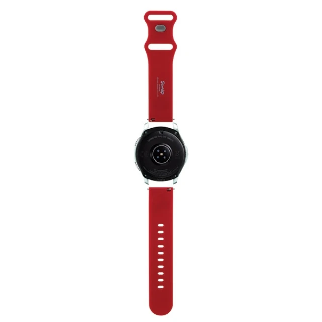 Ремінець Hello Kitty Silicone Kitty Head Red 22mm (Hel000105-0)