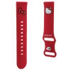 Ремінець Hello Kitty Silicone Kitty Head Red 22mm (Hel000105-0)