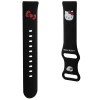 Ремінець Hello Kitty Silicone Kitty Head Універсальний 20mm Black (Hel000102-0)