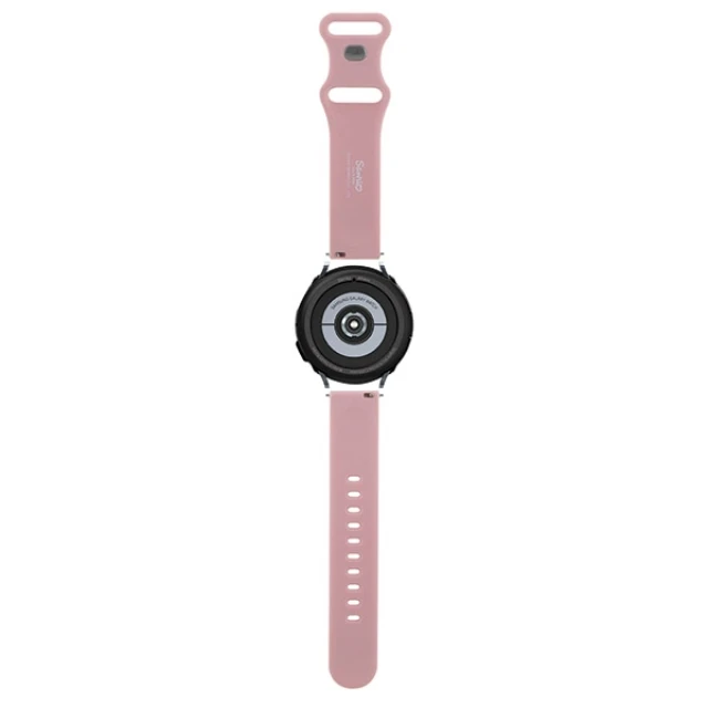 Ремінець Hello Kitty Silicone Kitty Head для Universal 20mm Pink (HKUWMSCHBLP)