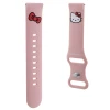 Ремінець Hello Kitty Silicone Kitty Head для Universal 20mm Pink (HKUWMSCHBLP)