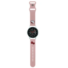 Ремінець Hello Kitty Silicone Kitty Head для Universal 22mm Pink (HKUWLSCHBLP)