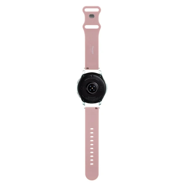 Ремінець Hello Kitty Silicone Kitty Head для Universal 22mm Pink (HKUWLSCHBLP)