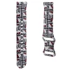 Ремінець Hello Kitty Silicone Heads & Stripes Universal 20mm Black (Hel000106-0)