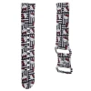 Ремінець Hello Kitty Silicone Heads & Stripes для Universal 22mm Black (Hel000107-0)