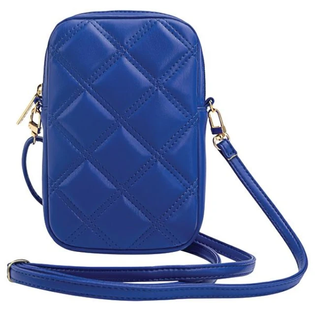 Сумка Guess 4G Triangle Metal Logo Wallet Zipper Pouch Blue (GUWBZPSQSSGB)